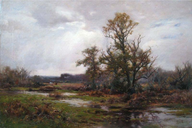 John MacWhirter Landscape oil painting image